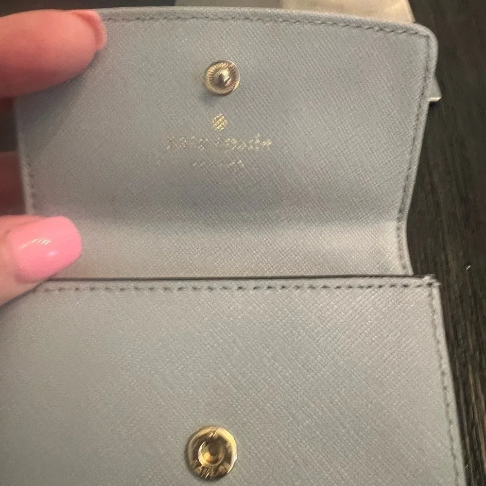 Kate Spade Gray Card Case
